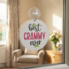 Personalized “Best Grammy Ever” Window Charm